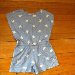 Primary Star Romper Size 6-7